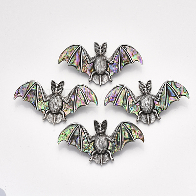 Abalone Shell/Paua Shell Brooches/Pendants SHEL-S275-45-1