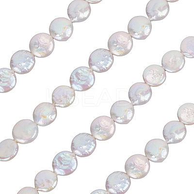 1 Strand Natural Keshi Pearl Beads Strands PEAR-LT0001-19-1