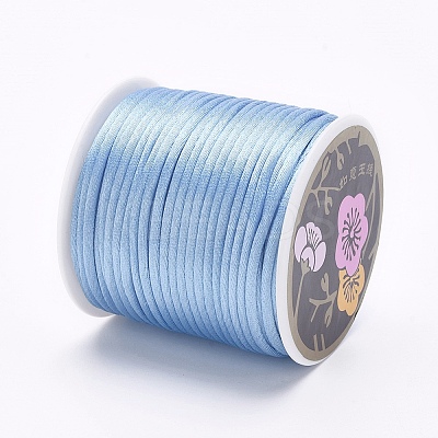 Nylon Satin Rattail Cords LW-K001-2mm-365-1