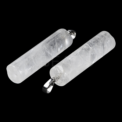 Natural Quartz Crystal Pendants G-E603-02P-05-1