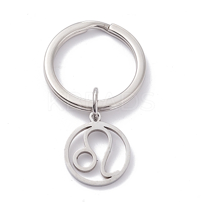 304 Stainless Steel Keychain STAS-C027-01P-1