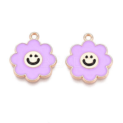 Alloy Enamel Pendants ENAM-T020-55E-1