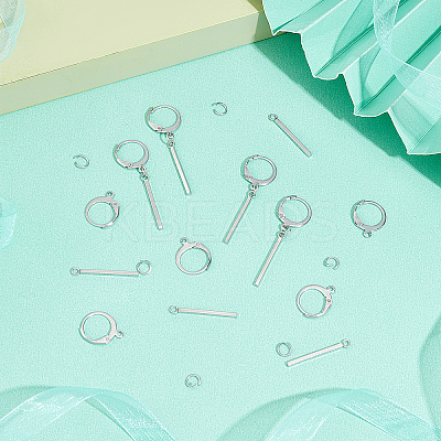 DIY Bar Drop Earring Making Kit DIY-DC0001-40-1