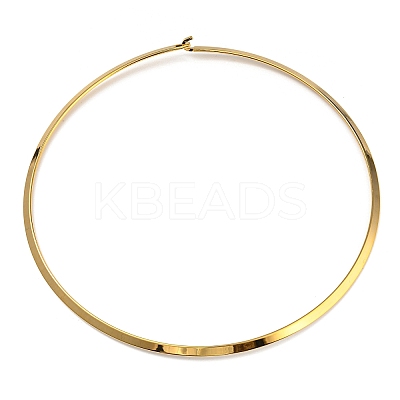 PVD Vacuum Plating 202 Stainless Steel Choker Necklaces NJEW-H011-04G-1