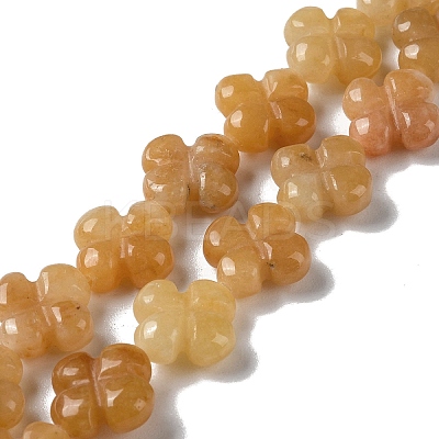 Natural Topaz Jade Beads Strands G-M418-D08-01-1