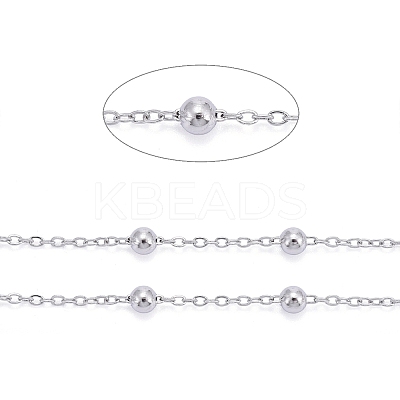 Tarnish Resistant 304 Stainless Steel Cable Chains CHS-F013-04P-1