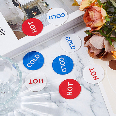 16 Pairs 2 Style Acrylic Public Signs DIY-FH0008-28C-1