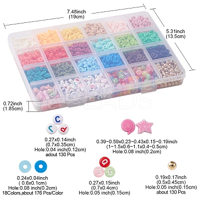 DIY Beads Jewelry Making Finding Kit DIY-FS0004-80-1