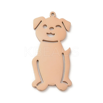 Ion Plating(IP) 304 Stainless Steel Pendants STAS-K270-13RG-1