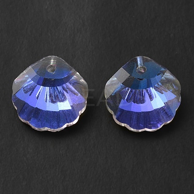 Electroplate Glass Pendants GLAA-A008-06D-1