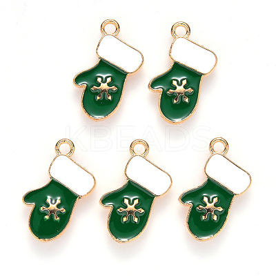 Alloy Enamel Pendants X-ENAM-S121-017B-1