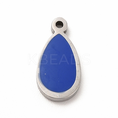 304 Stainless Steel Enamel Charms STAS-A078-05P-1