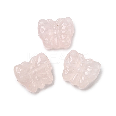 Natural Rose Quartz Carved Beads G-L636-B07-01-1