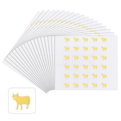 Paper Self Adhesive Cartoon Stickers DIY-WH0283-20B-04-1