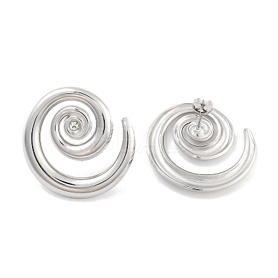 Non-Tarnish 304 Stainless Steel Stud Earrings for Women EJEW-K283-08P-1