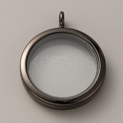 Alloy Crystal Rhinestone Locket Pendants FIND-WH0061-78EB-1