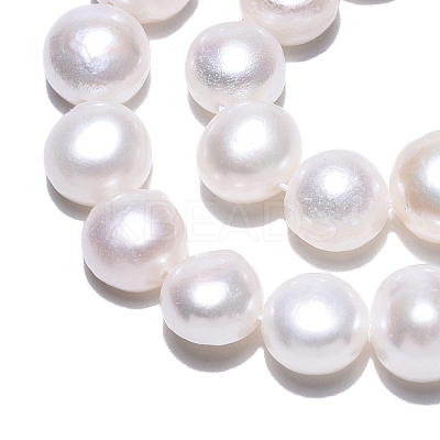 Natural Cultured Freshwater Pearl Beads Strands PEAR-N014-08H-01-1