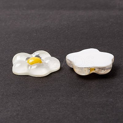 Transparent Resin Cabochons CRES-A050-04-1