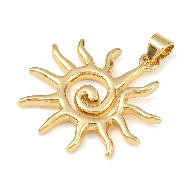 Brass Pendants KK-P341-01B-G-1