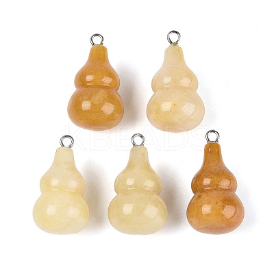 Natural Topaz Jade Pendants G-T144-73H-1