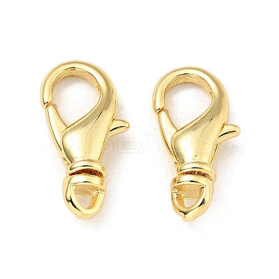 Brass Swivel Lobster Claw Clasps X-KK-G416-52G-1