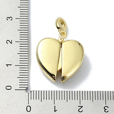 Rack Plating Real 18K Gold Plated Brass Pendants KK-B084-04G-1