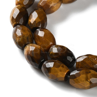 Natural Tiger Eye Beads Strands G-C135-J03-01-1
