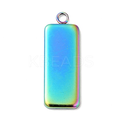 Ion Plating(IP) 304 Stainless Steel Pendant Cabochon Settings LS-STAS-I069-36MC-1