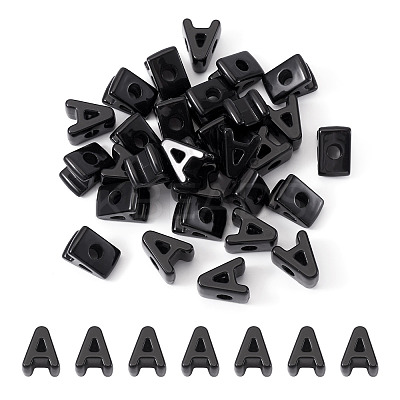 Acrylic European Beads OACR-TAC0013-14A-1