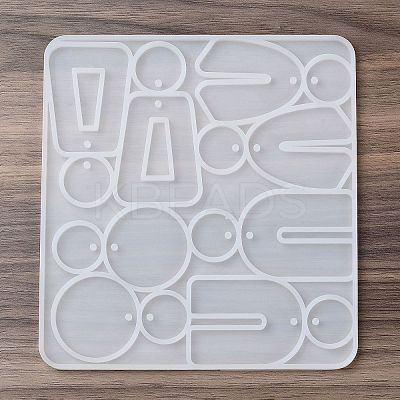 Arch/Trapezoid DIY Pendant Silicone Molds SIMO-R002-01A-1