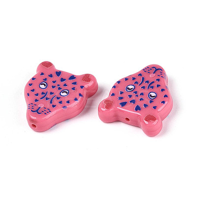 Printed Opaque Resin Beads RESI-N043-15B-1