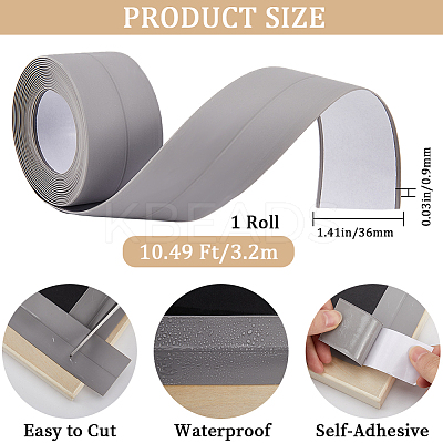 PVC Plastic Waterproof Edge Banding AJEW-WH0009-13C-1