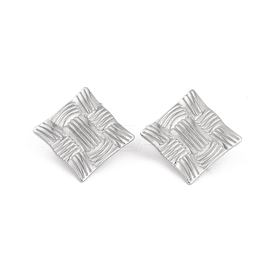 Non-Tarnish 304 Stainless Steel Stud Earrings for Women EJEW-A049-05P-1