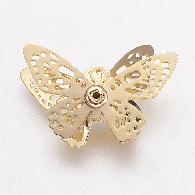 Brass Micro Pave Cubic Zirconia Pendants LS-KK-F731-22G-1
