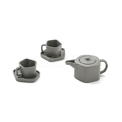Mini Alloy Tea Set Display Decorations DJEW-G028-03B-1
