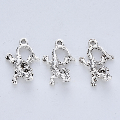 Tibetan Style Alloy Pendants TIBE-R316-014AS-RS-1