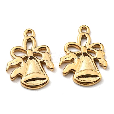 Ion Plating(IP) 304 Stainless Steel Charms STAS-Q248-06G-1