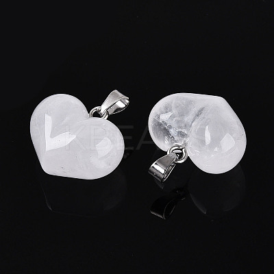 Natural & Synthetic Mixed Stone Chunky Pendants G-T143-19M-1