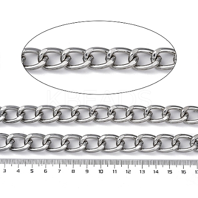 Oxidation Aluminum Cuban Link Chains CHA-S002-01P-1