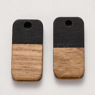 Resin & Walnut Wood Pendants RESI-S384-008A-A05-1