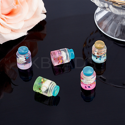 DIY Wishing Bottle Pendant Making Kits DIY-CA0001-40-1