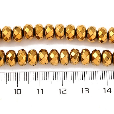 Electroplate Non-magnetic Synthetic Hematite Beads Strands G-J160-E-02-1