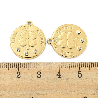 PVD Vacuum Plating 304 Stainless Steel Pendants STAS-L278-029G-1