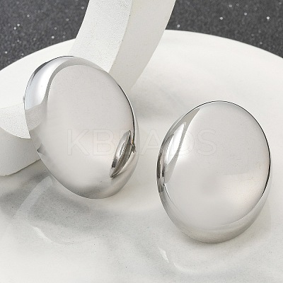 304 Stainless Steel Stud Earrings for Women EJEW-M089-08P-1