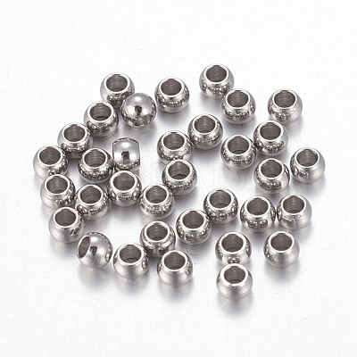 Tarnish Resistant 202 Stainless Steel Beads X-STAS-F170-07P-B-1