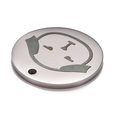 Non-Tarnish Stainless Steel Pendants STAS-G252-23P-1