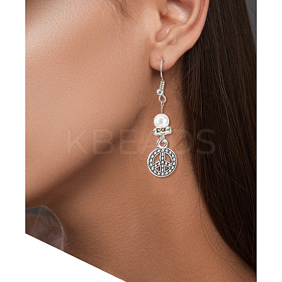 150Pcs 5 Styles Tibetan Style Alloy Pendants FIND-FH0009-69-1