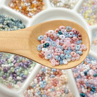 Transparent Glass Seed Beads FIND-U017-18A-1