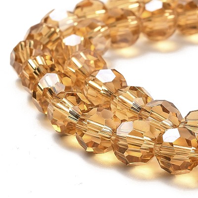 Transparent Glass Beads EGLA-A035-T8mm-B17-1
