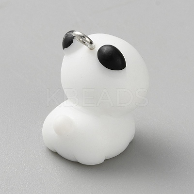 Opaque Resin Pendants FIND-CJC0437-023P-06-1